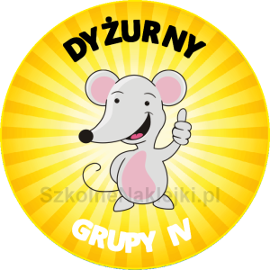 Przypinka ⌀ 58 mm zaprojektowana przez klienta