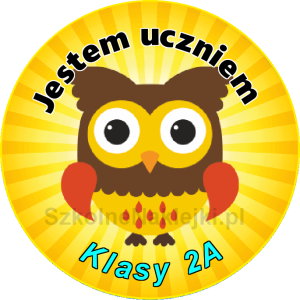 Przypinka ⌀ 58 mm zaprojektowana przez klienta