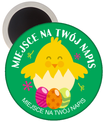 Magnes wielkanocny dla dzieci.