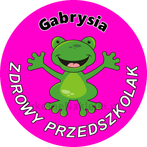Przypinka ⌀ 58 mm zaprojektowana przez klienta