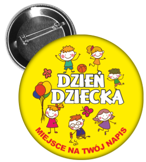 Przypinka z okazji dnia dziecka