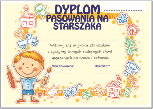 pasowanie na straszaka