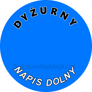 Przypinka ⌀ 58 mm zaprojektowana przez klienta