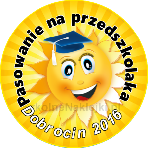 Przypinka ⌀ 58 mm zaprojektowana przez klienta
