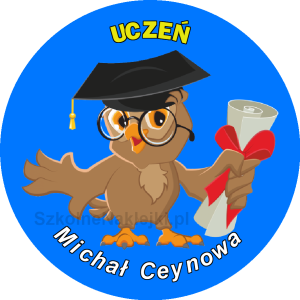 Przypinka ⌀ 75 mm zaprojektowana przez klienta