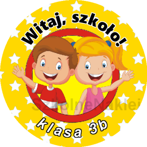 Naklejki ⌀ 40 mm zaprojektowane przez klienta