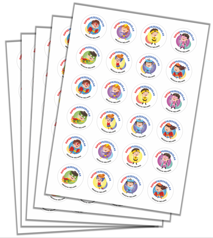 Naklejki motywacyjne dzieci