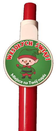 Długopis świąteczny z obrazkiem