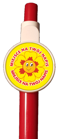 Długopis z kwiatkiem