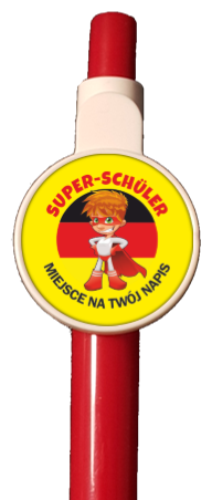 Długopis z obrazkiem w języku niemieckim