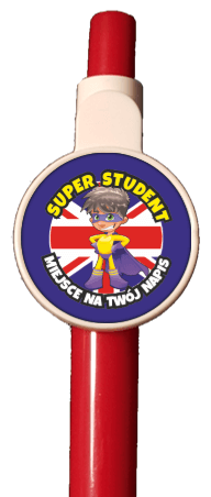 długopis język angielski super student