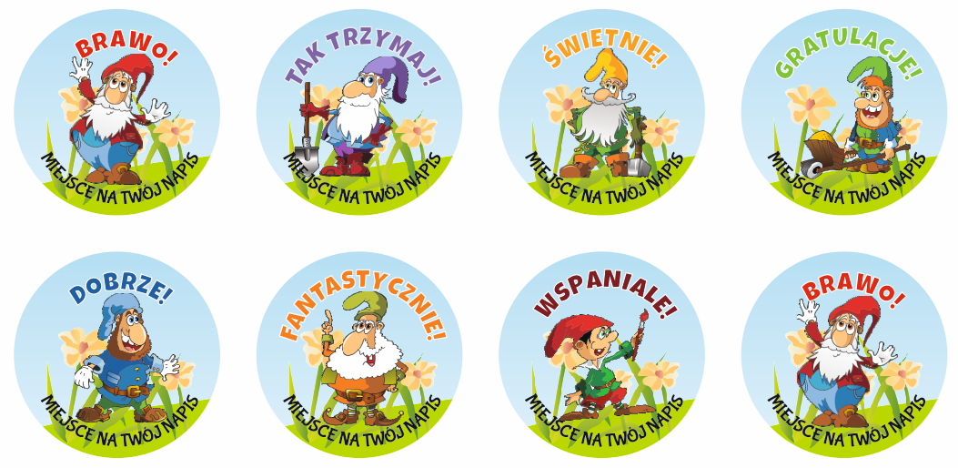 Krasnale w języku angielskim