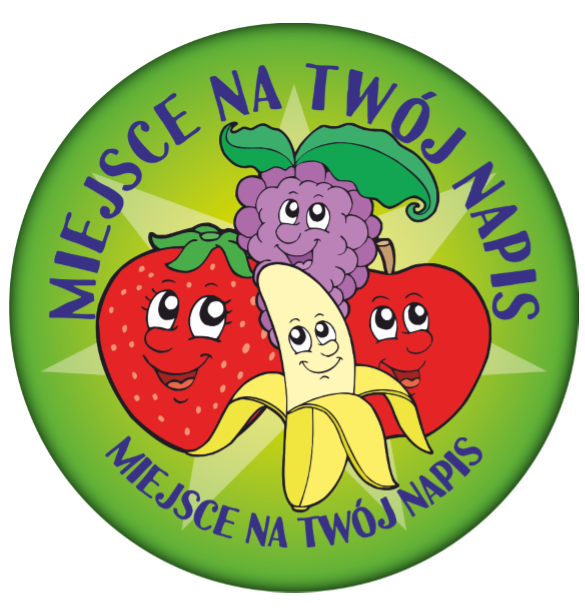 Medal z owocami