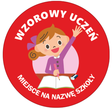 Medal dla wzorowej uczennicy 