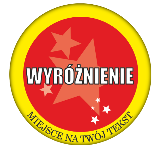 Medal wyróżnienie dla dzieci
