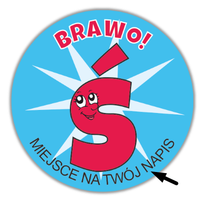 Naklejki dla logopedów głoski ciszące