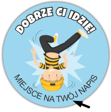 Naklejki taneczne dla dzieci