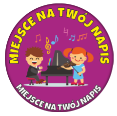 medal muzyczny dla dzieci