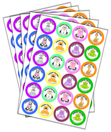 Naklejki dzielnego pacjenta