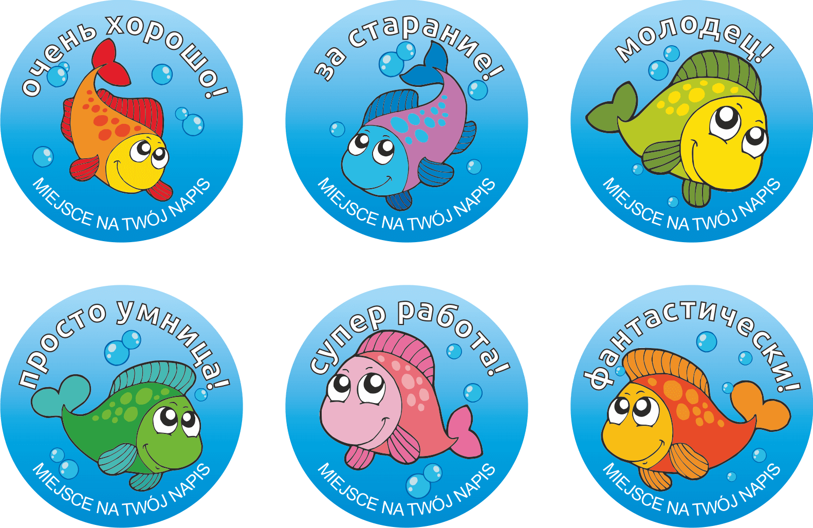 Naklejki niemieckie dla dzieci