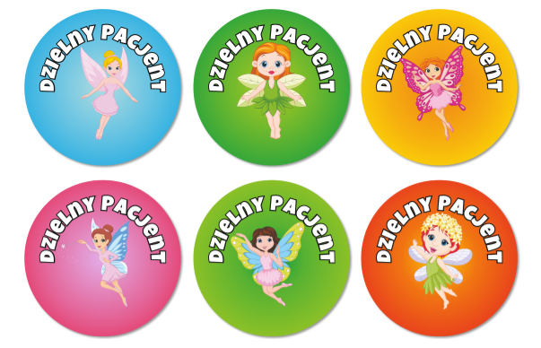 Naklejki dzielnego pacjenta