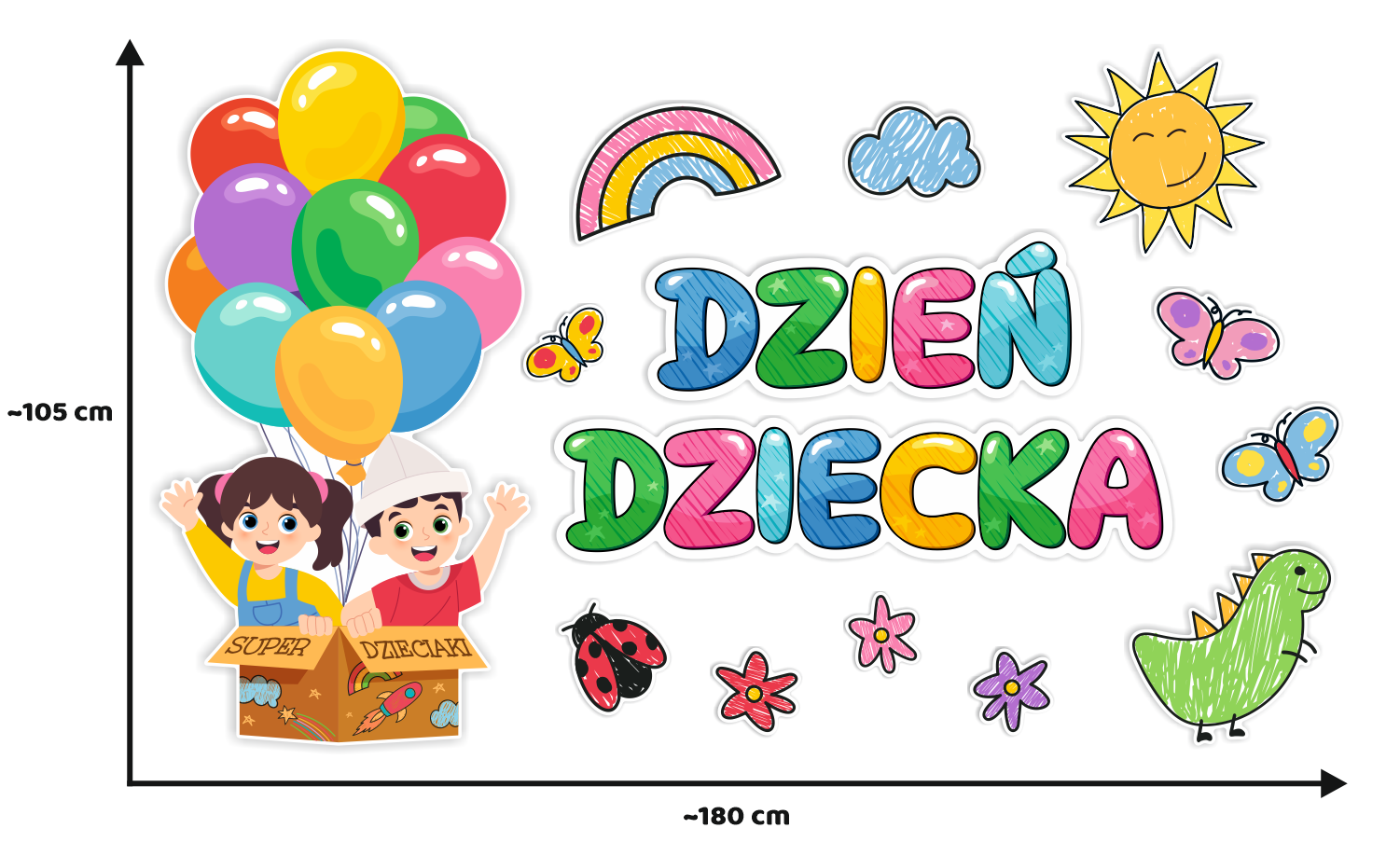 dekoracja dzień dziecka